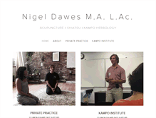 Tablet Screenshot of nigeldawes.com